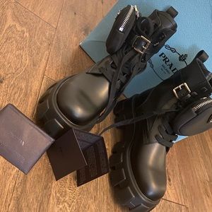 Prada Combat boots